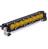 Image of Baja Designs 10" S8 Amber Wide Cornering Light Bar W/ Toggle Harness & Backlight