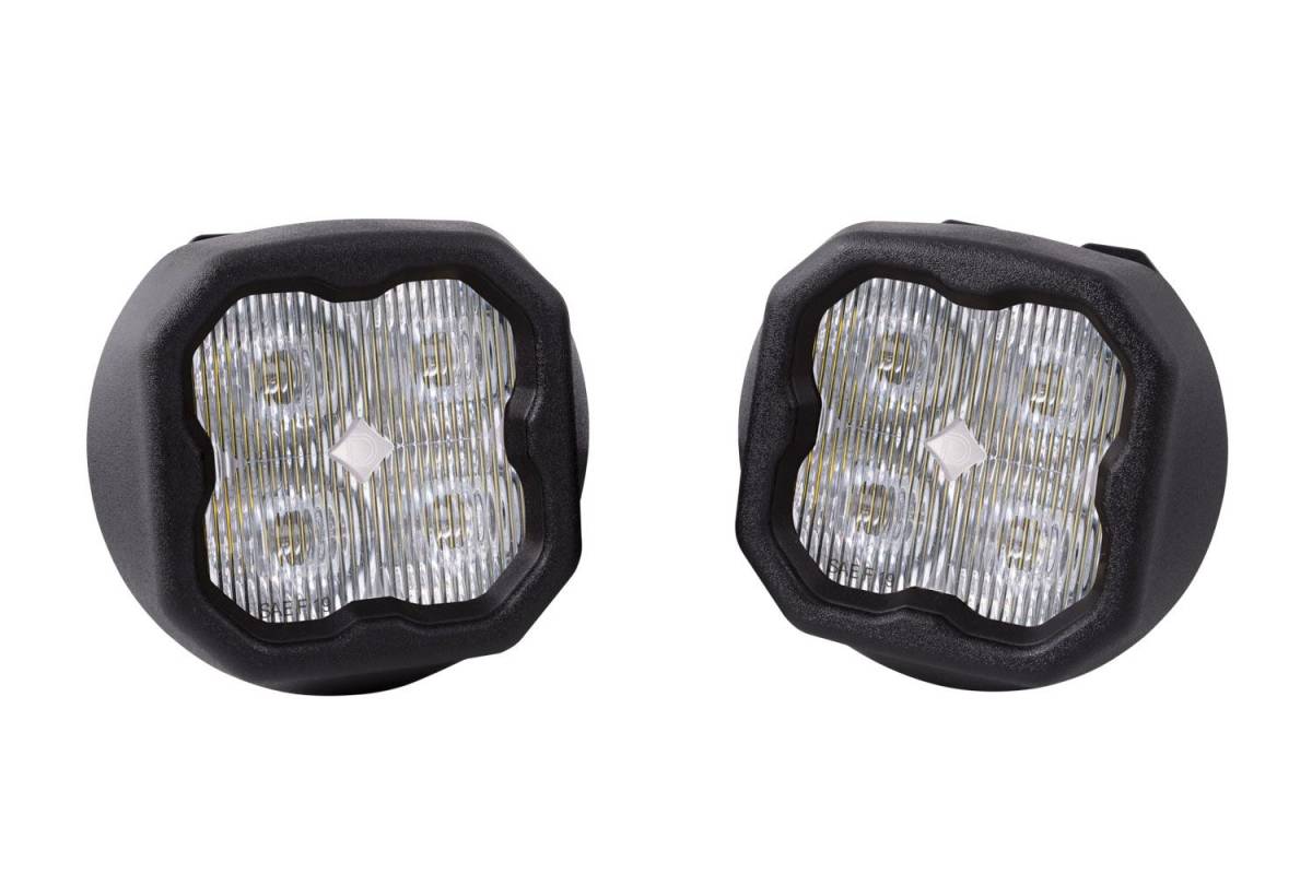 Image of Diode Dynamics SS3 White Sport LED Fog Light W/Backlight 07-14 Chevy Suburban