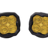 Image of Diode Dynamics SS3 Amber Max Fog Light Kit W/Backlight For 14-20 Chevy Suburban