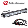 Image of Baja Designs 20" OnX6+ Clear Racer Spot Light Bar With Toggle Wiring Harness