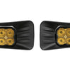 Image of Diode Dynamics SS3 Amber Max Fog Light Kit W/Backlight For 2015-2020 Chevy Tahoe