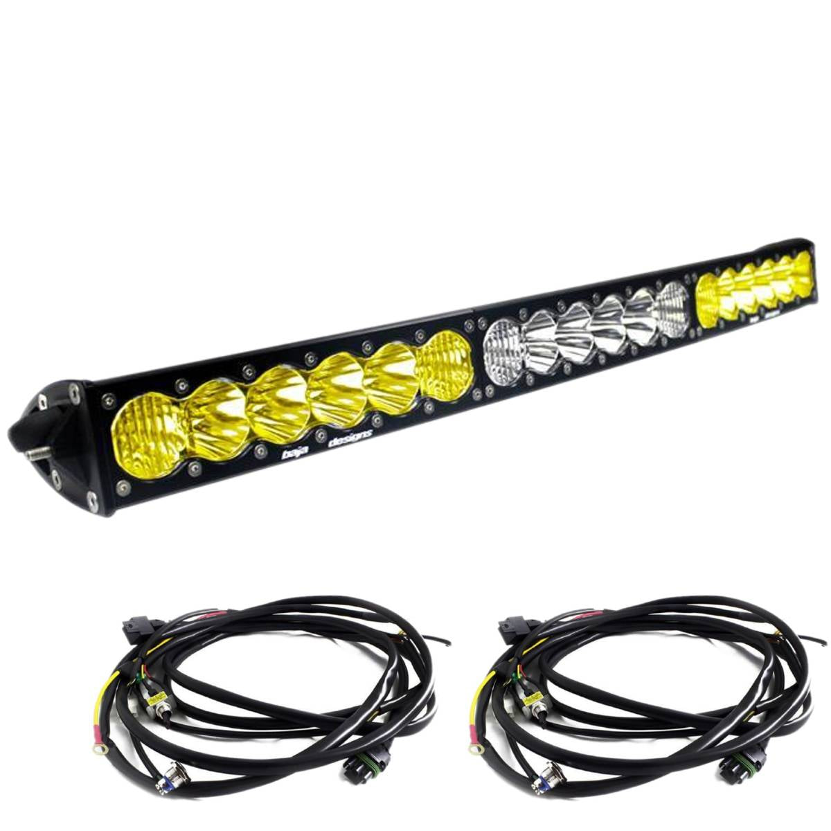 Image of Baja Designs 30" OnX6 Arc Dual Control Combo Light Bar W/ Dual Wiring Harnesses