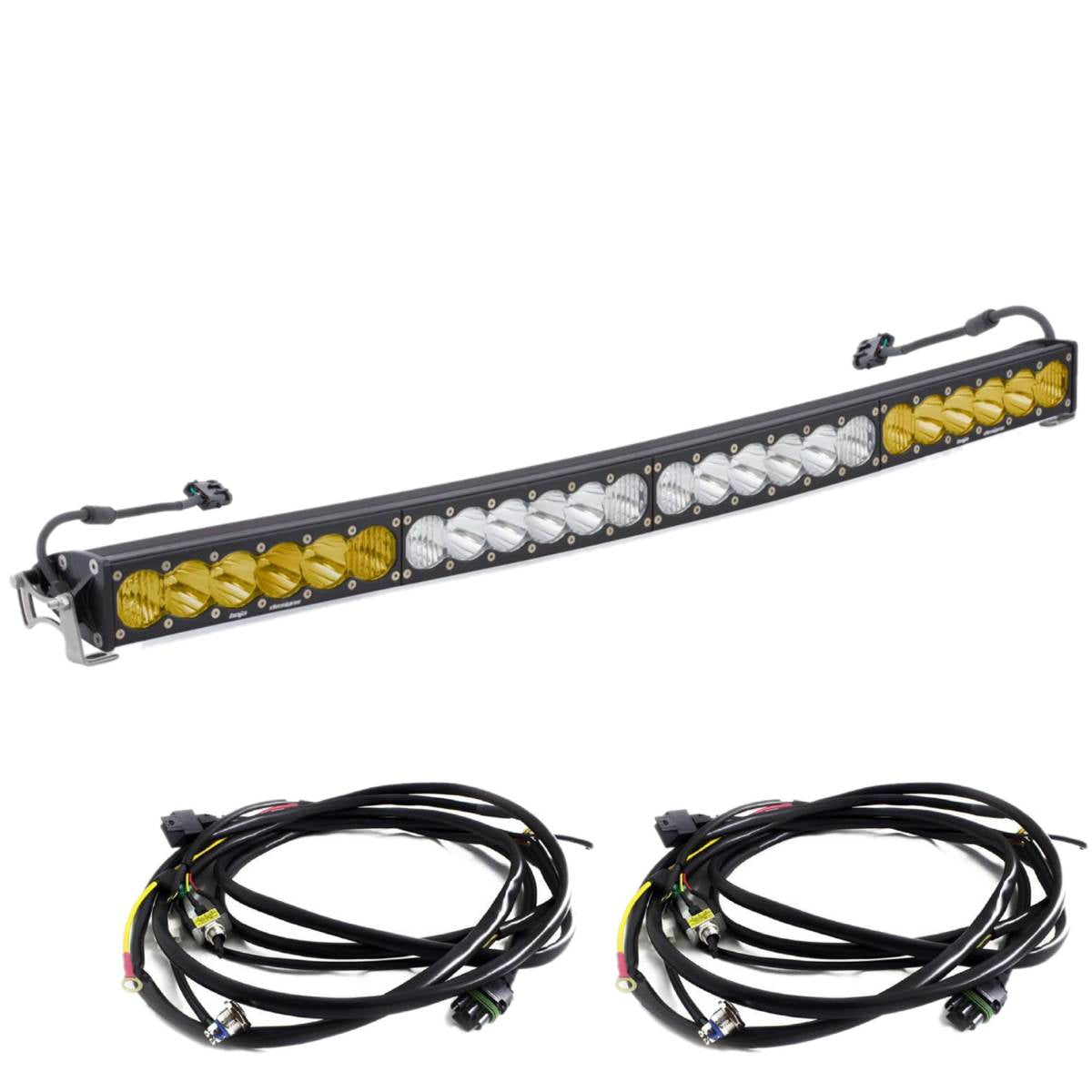 Image of Baja Designs 40" OnX6 Arc Series Dual Control Combo Light Bar & Wiring Harnesses
