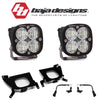 Image of Baja Designs Squadron Sport Clear Cornering Fog Light Kit For 2019-2022 Chevrolet Silverado