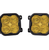 Image of Diode Dynamics SS3 Type AS Amber Pro LED Universal Fog Light Kit W/ Backlight