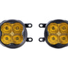 Image of Diode Dynamics SS3 Type CGX Amber Max LED Universal Fog Light Kit W/ Backlight