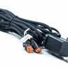 Image of Morimoto 4Banger NCS Amber Spot Beam 5700K LED Light Pod Kit Universal Mount