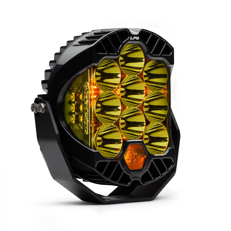 Image of Baja Designs LP9 Racer Edition Amber Spot Beam 5000K LED Light Pod 11,025 Lumens