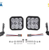 Image of Diode Dynamics SS5 White Sport Universal Combo Light Pod Kit W/ Wiring Harness