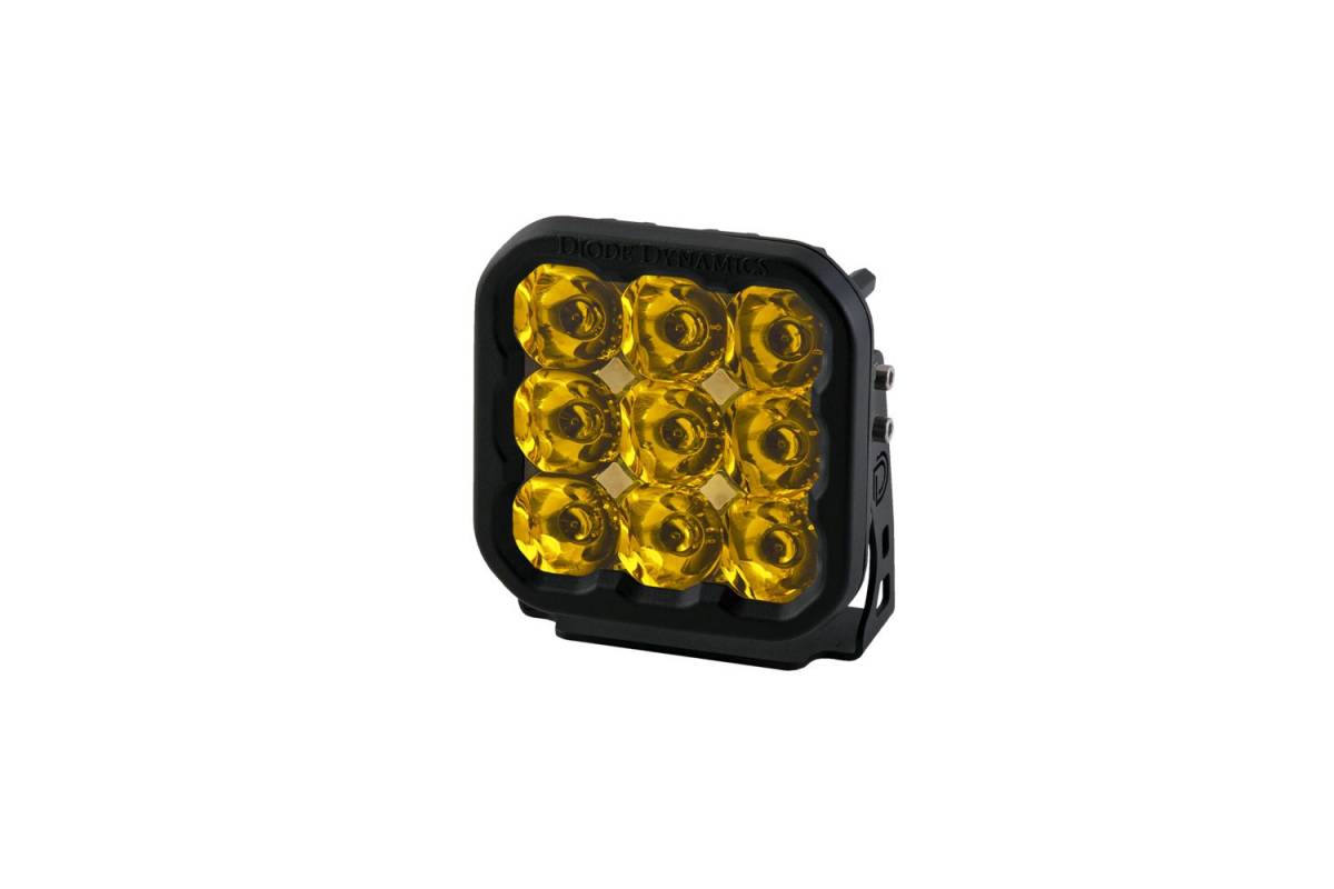 Image of Diode Dynamics Stage Series 5 Amber Sport Universal Single LED Spot Light Pod