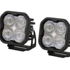 Image of Diode Dynamics SS3 Pro White Universal Fog Light Pod Set W Amber Backlight