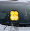 Image of Diode Dynamics SS3 Pro Amber Universal Spot Light Pod Set W Amber Backlight