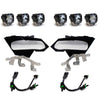 Image of Baja Designs Triple S1/Laser Headlight Kit For 17+ Can-Am Maverick X3 10,500 LM