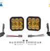 Image of Diode Dynamics SS5 Amber Pro Universal Driving Light Pod Kit W/ Wiring Harness