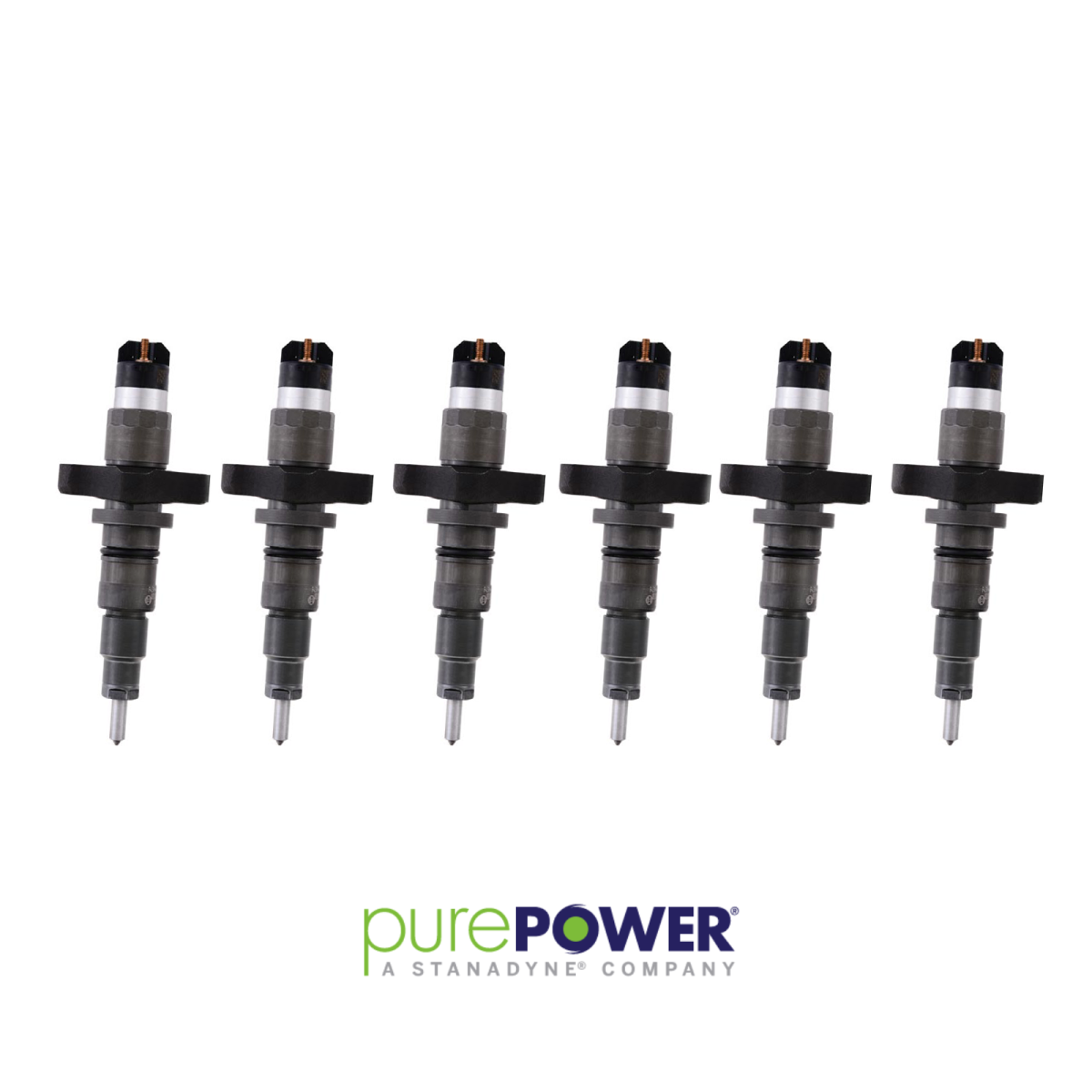 Image of PurePower Remanufactured Injector Set For 03-04 Dodge Ram 2500/3500 5.9L Cummins