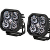 Image of Diode Dynamics SS3 Max White Driving Light Pod Set W/ Amber Backlight W/ Harness