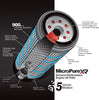 Image of PPE MicroPure Extreme-Performance Oil Filter & Double Deep Spin-On Transmission Filter For 01-19 6.6L Duramax