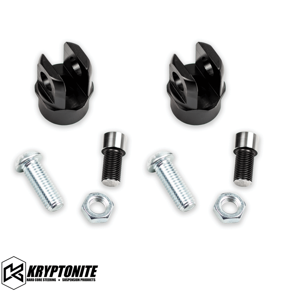 Image of KRYPTONITE STEERING RACK HEIM JOINT CONVERSION FOR 2014-2023 POLARIS RZR XP