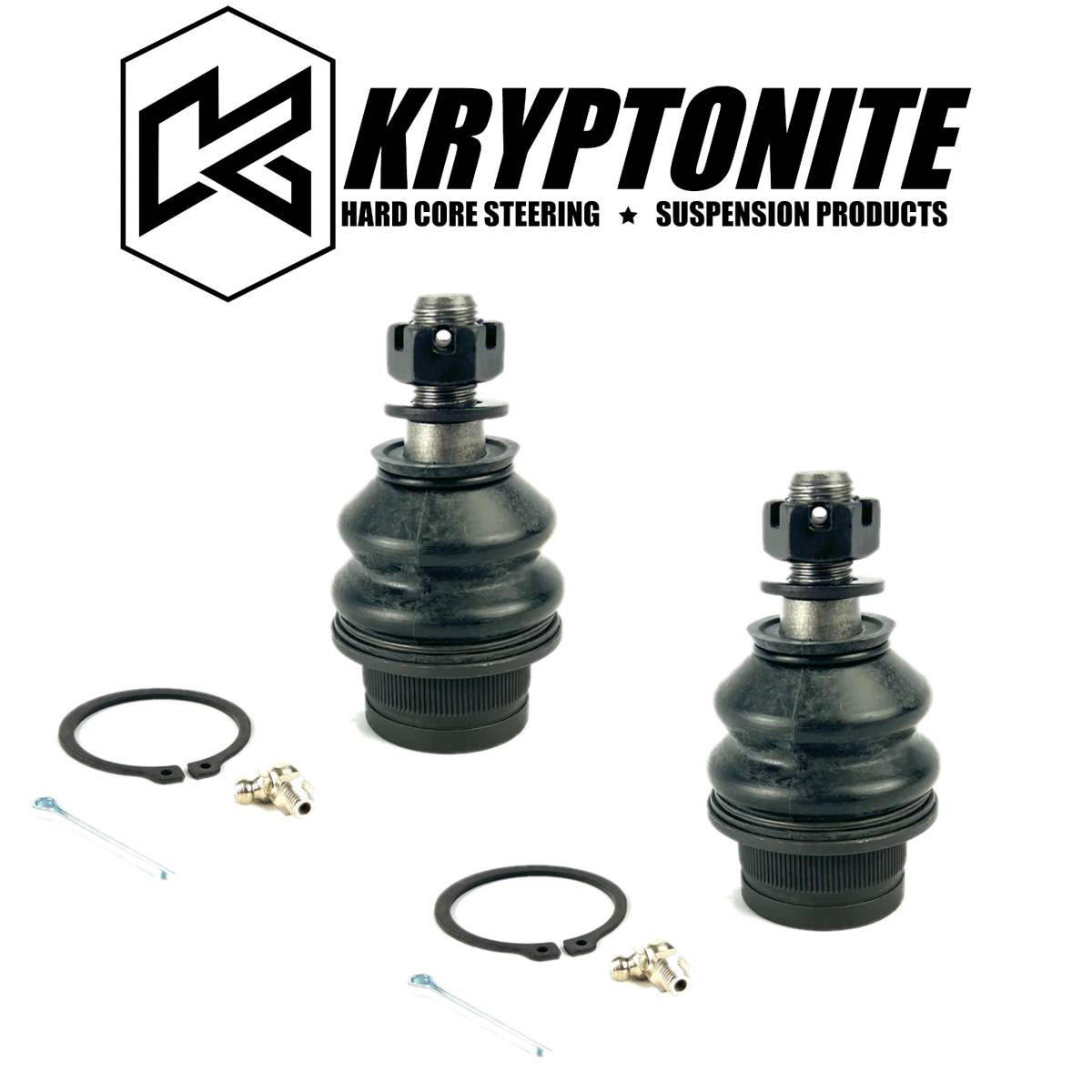 Image of Kryptonite (2) Lower Ball Joints For 1999-2016 GM 1500/SUVs W/ Cast Steel Arms