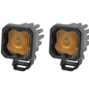 Image of Diode Dynamics SSC1 SAE/DOT Amber Fog Light Pod Kit W/ Amber Backlight W Harness