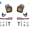Image of Diode Dynamics SSC1 Sport Amber Flood Light Pod Kit W/ Amber Backlight W Harness