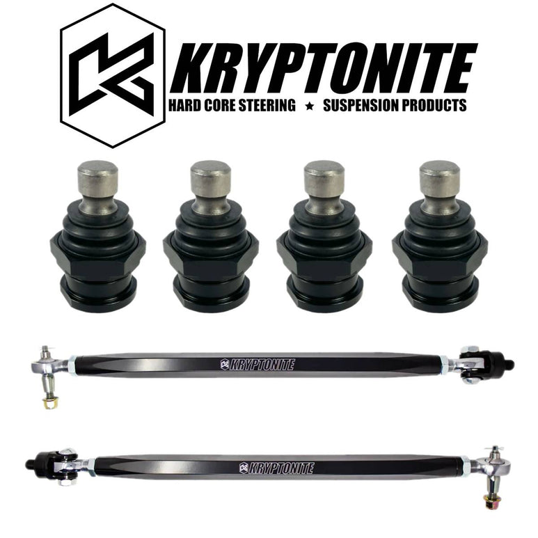 Image of Kryptonite Death Grip Stage 3 Tie Rods & Ball Joints For 18-21 RZR XP Turbo S