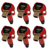 Image of MSD (6) Red Ignition Coils For 2011-2016 F-150 3.5L V6 Ecoboost W/ Tan 3-Pin