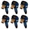Image of MSD (6) Blue Ignition Coils For 2011-2016 F-150 3.5L V6 Ecoboost W/ Tan 3-Pin