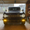 Image of Diode Dynamics Stage Series 6 SAE/DOT Amber LED Universal Fog Light Bar Pair