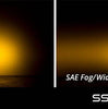 Image of Diode Dynamics SS12" SAE/DOT Amber LED Universal Driving Light Bar Pair