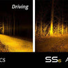 Image of Diode Dynamics SS12" SAE/DOT Amber LED Universal Driving Light Bar Pair