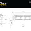 Image of Diode Dynamics Stage Series 18" SAE/DOT Amber LED Universal Combo Light Bar