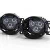 Morimoto 4Banger NCS White Wide Beam 5700K LED Light Pod Kit