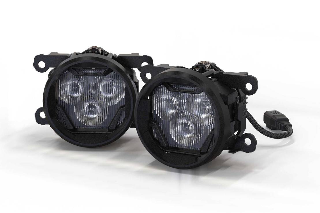 Image of Morimoto 4Banger NCS White Wide Beam LED Light Pod Kit For 12-16 Subaru BR-Z