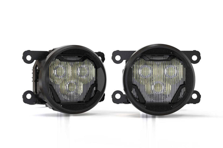 Image of Morimoto 4Banger NCS Yellow Wide Beam LED Light Pod Kit For 12-16 Subaru BR-Z