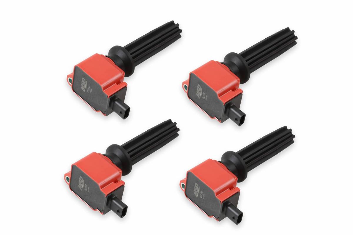 Image of MSD (4) Ignition Coils For 12-19 Ford Explorer/Edge/Mustang 2.0L/2.3L Ecoboost
