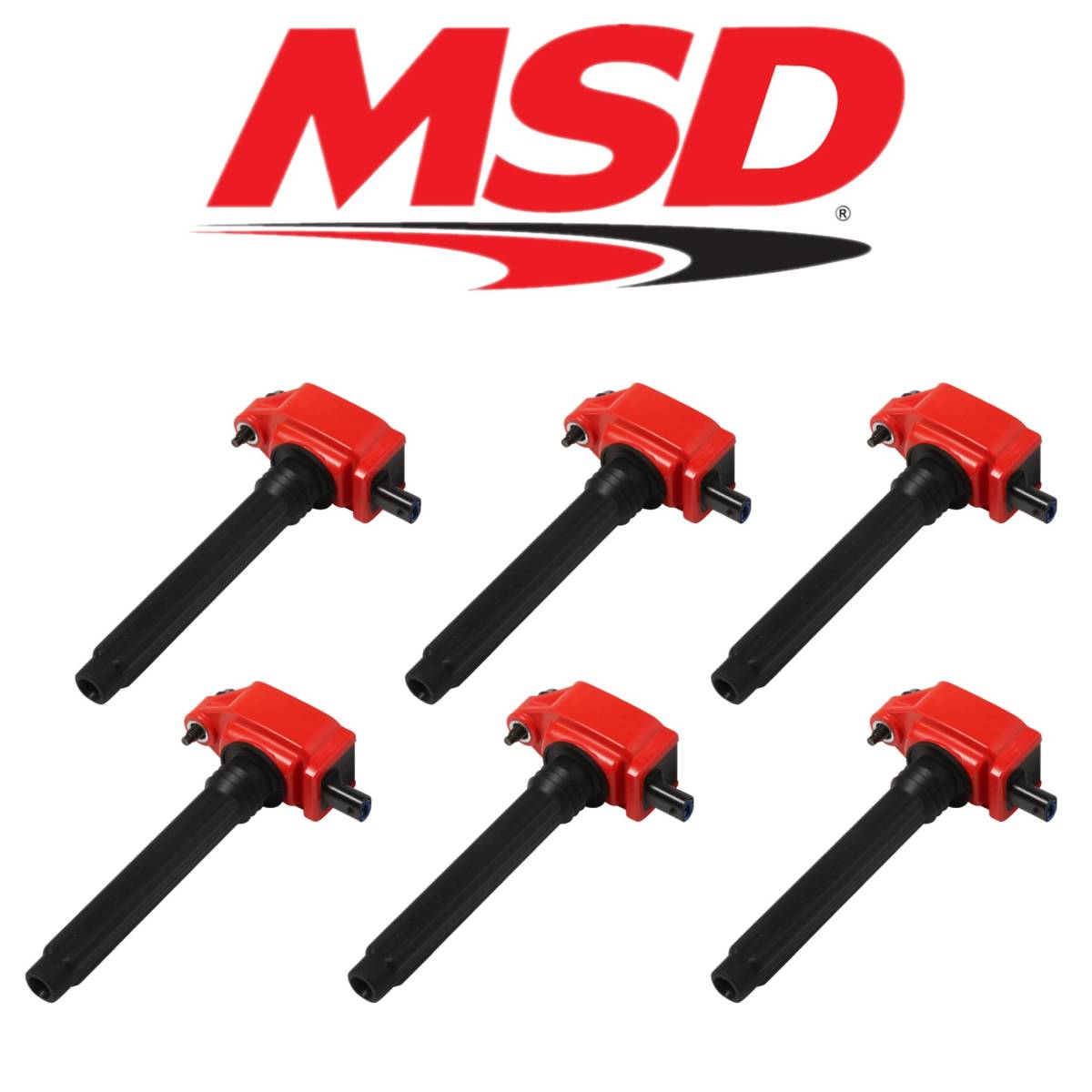 Image of MSD Blaster Replacement Ignition Coil Set For 2011-2021 Chrysler/Dodge/Jeep 3.6L