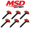 Image of MSD Blaster Replacement Ignition Coil Set For 2011-2021 Chrysler/Dodge/Jeep 3.6L