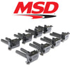 Image of MSD Black Blaster Ignition Coil Set For 2011-2020 Chrysler/Dodge/Jeep 5.7L Hemi