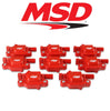 Image of MSD Red Blaster Ignition Coil Set For 05-13 Cadillac/Chevrolet/GMC 5.3L/6.0L LS