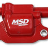 Image of MSD Red Square Type Ignition Coil Set For 2014+ Cadillac/Chevrolet/GMC 5.3L/6.2L