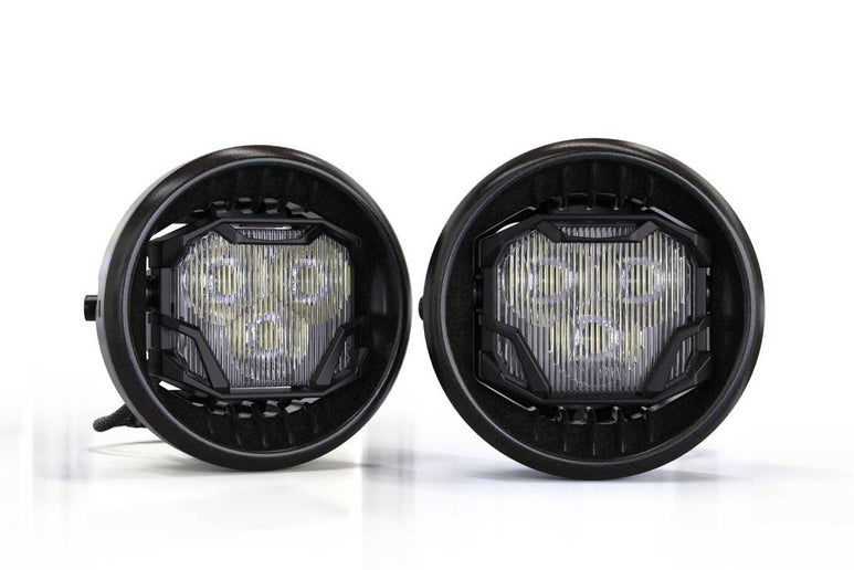 Image of Morimoto 4Banger HXB Amber Wide Beam LED Light Pod Kit For 04-06 Toyota Solara