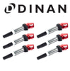 Image of Dinan N Series Style Ignition Coils For 02-21 BMW 1/3/4/5/6/7/X 2.5L/3.0L/3.2L