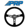 Image of PRP Deep Dish Suede Steering Wheel Black Stripe For Polaris RZR/Can-Am Maverick