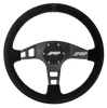 Image of PRP Flat Suede Steering Wheel With Black Stripe For Polaris RZR/Can-Am Maverick