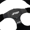 Image of PRP Comp-R Suede Steering Wheel Black Stripe For Polaris RZR/Can-Am Maverick