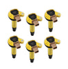 Image of Accel Yellow Supercoil Ignition Coils For 11-16 F-150 3.5L Ecoboost W/ Tan 3-Pin
