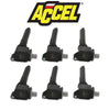 Image of Accel Black Ignition Coils For 2017-2020 F-150/Raptor/Expedition 3.5L Ecoboost