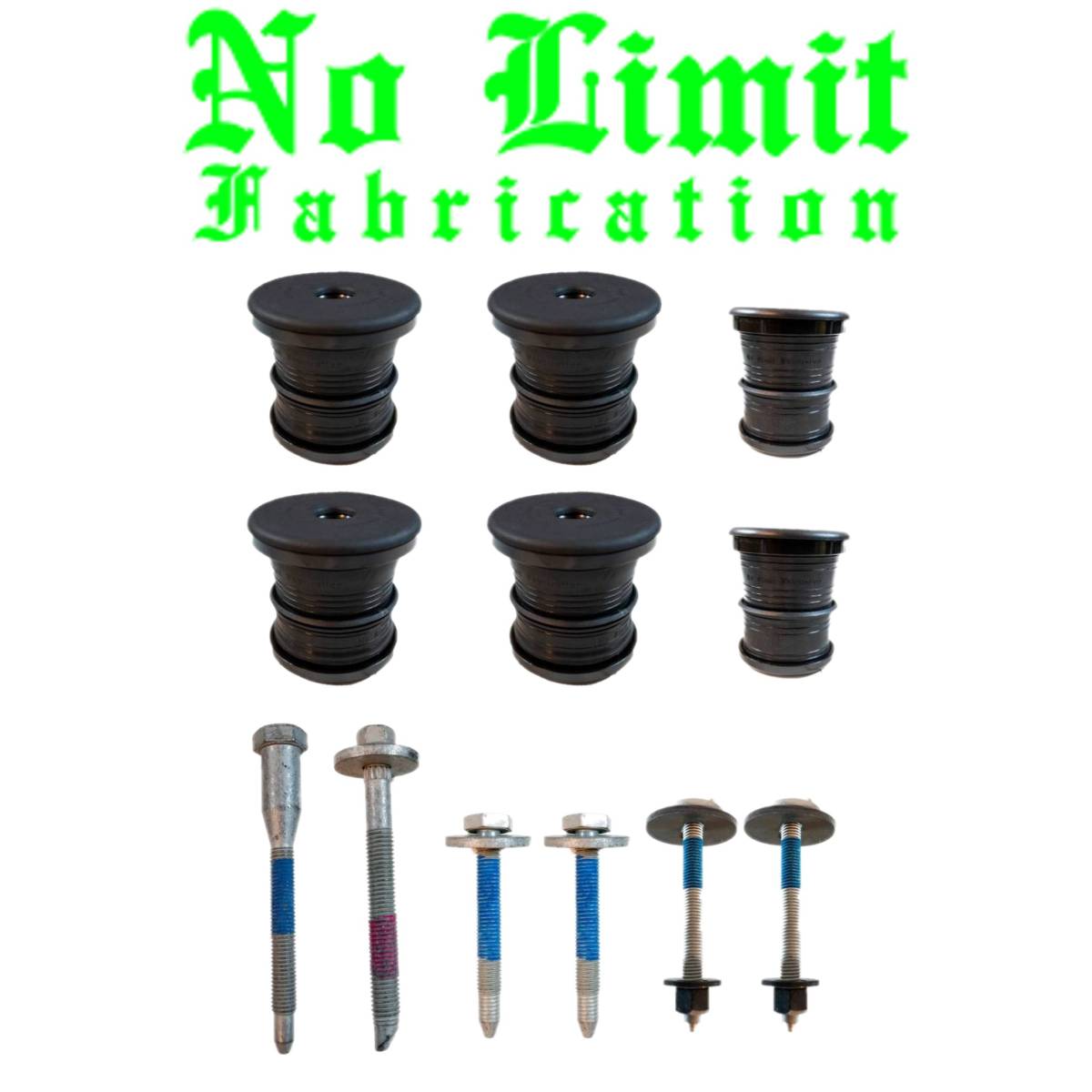 Image of No Limit Silicone Body Cab Mounts For 03-07 Ford F-250/F-350 Regular/Extra Cab