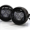 Morimoto 4Banger NCS White Wide Beam LED Light Pod Kit